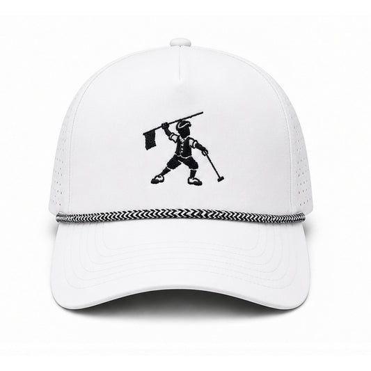 Mac Caddy Performance Rope Hat – White Golf Hat